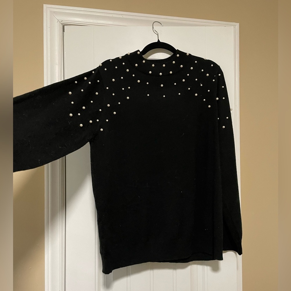 Z Studio Size 1X Pearl Sweater